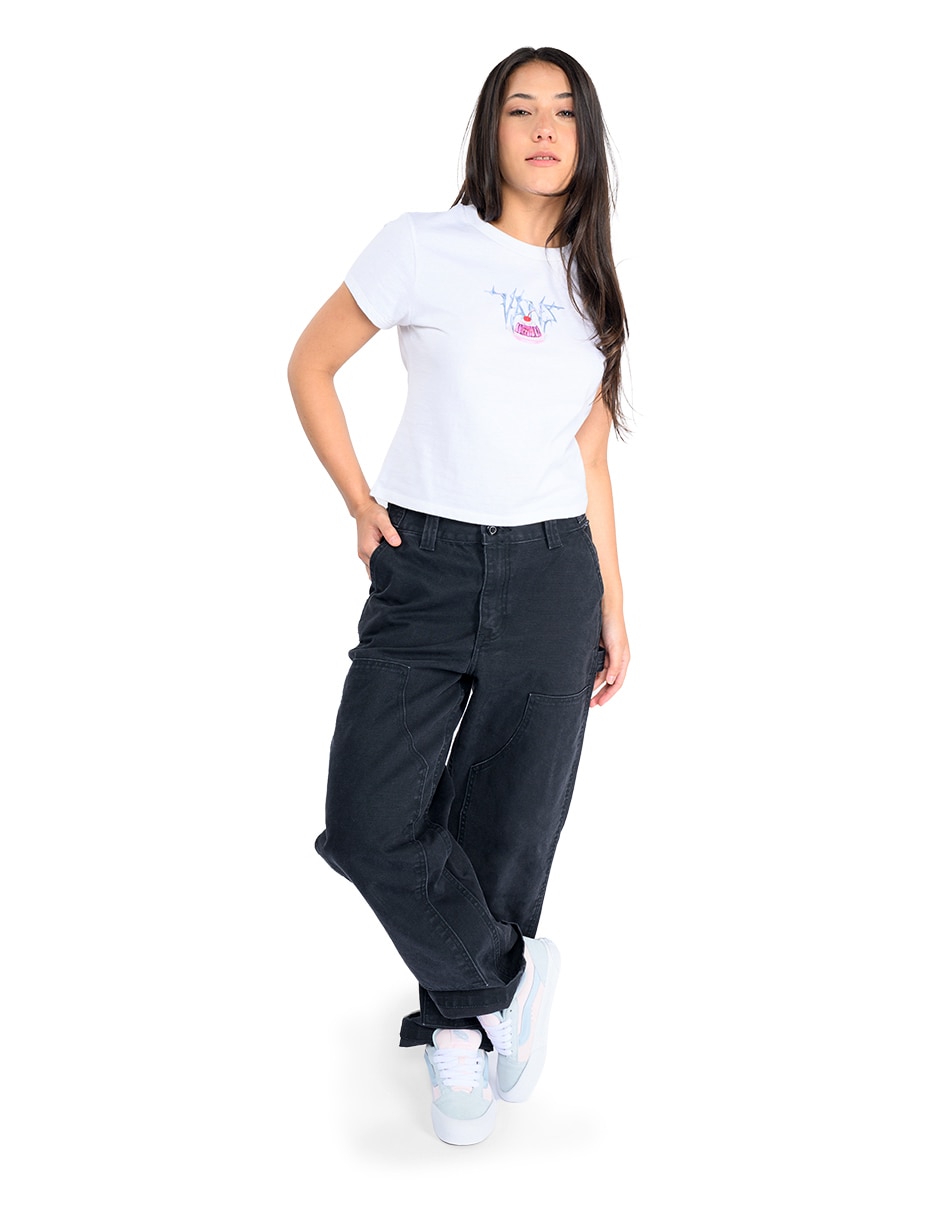 Jeans Baggy a la cintura Vans para mujer