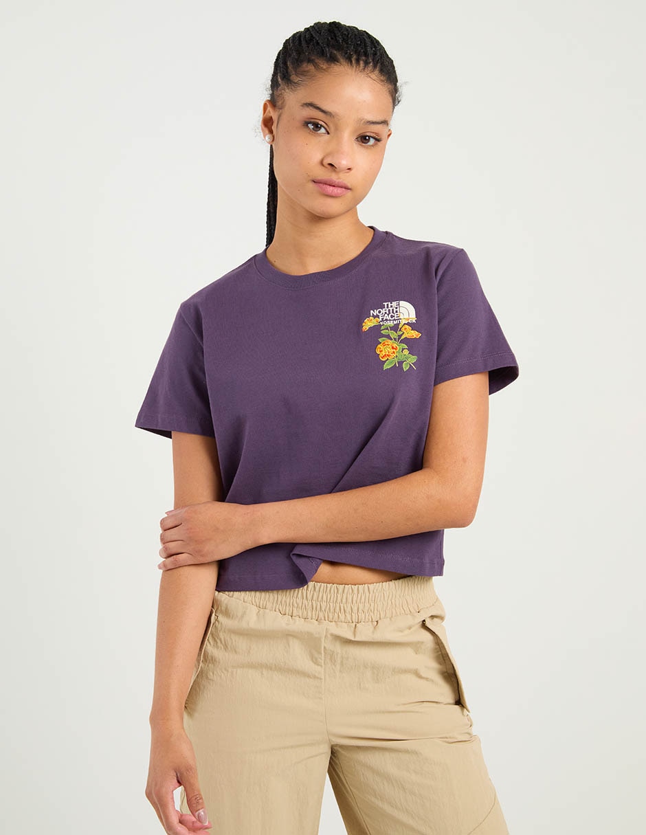 Playera manga corta The North Face cuello redondo para mujer