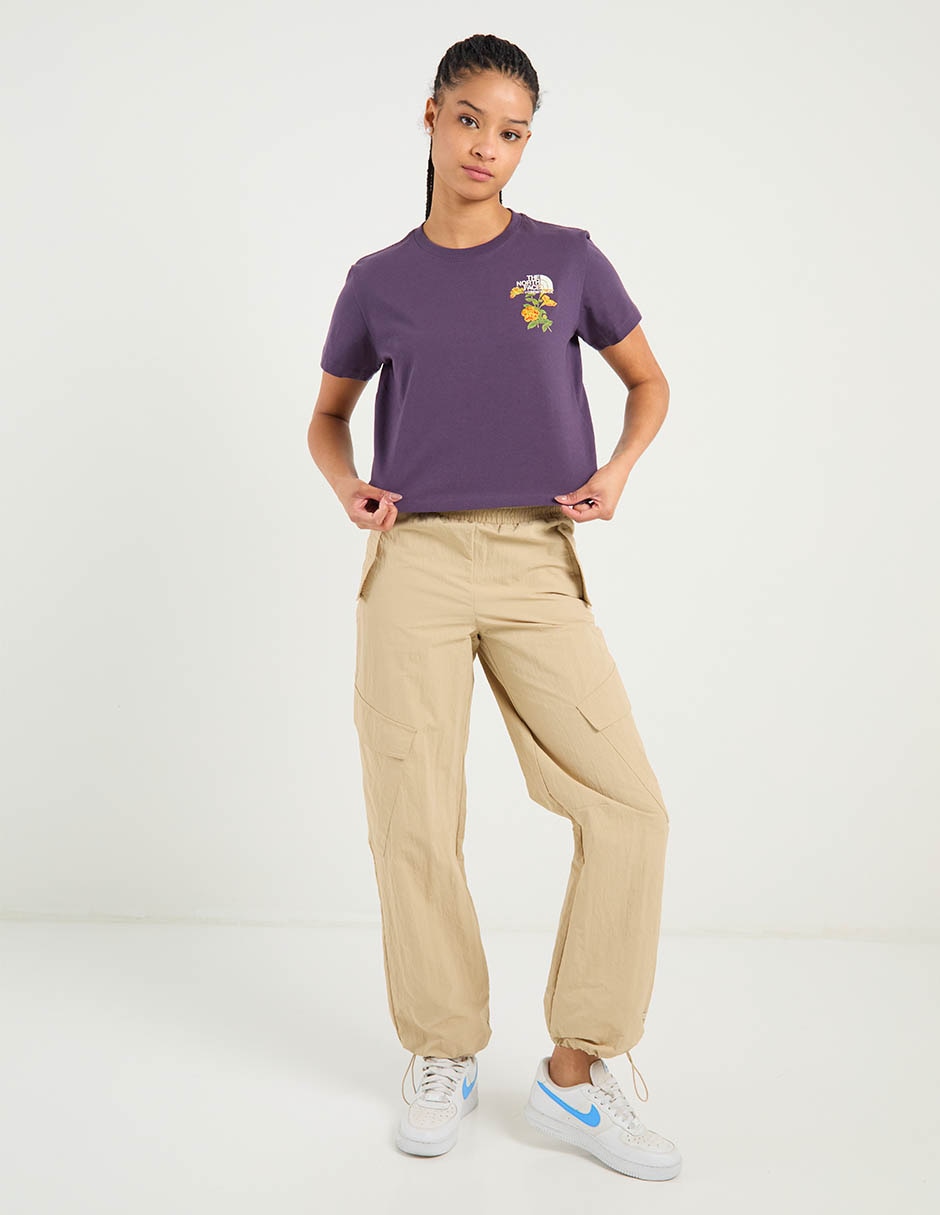 Playera manga corta The North Face cuello redondo para mujer