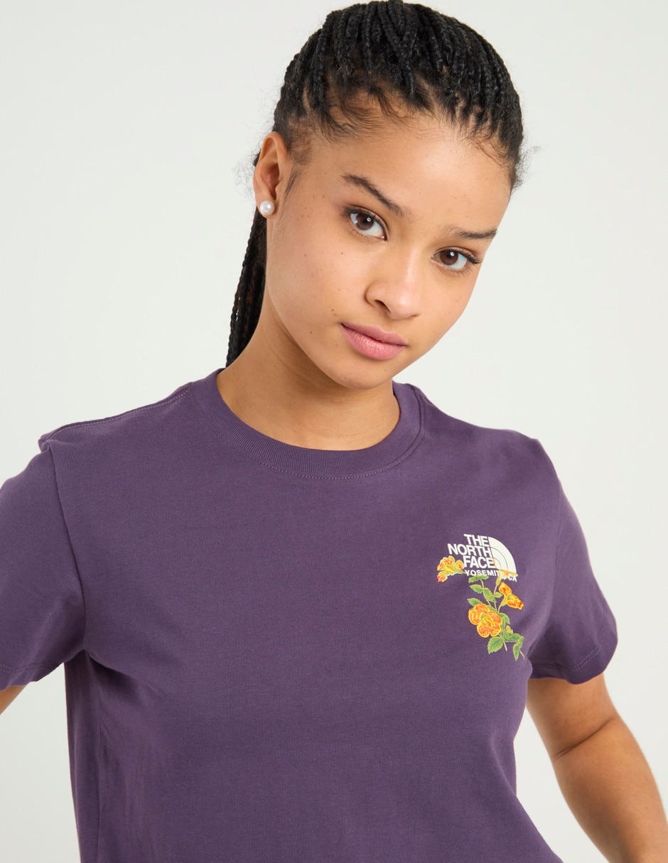 Playera manga corta The North Face cuello redondo para mujer