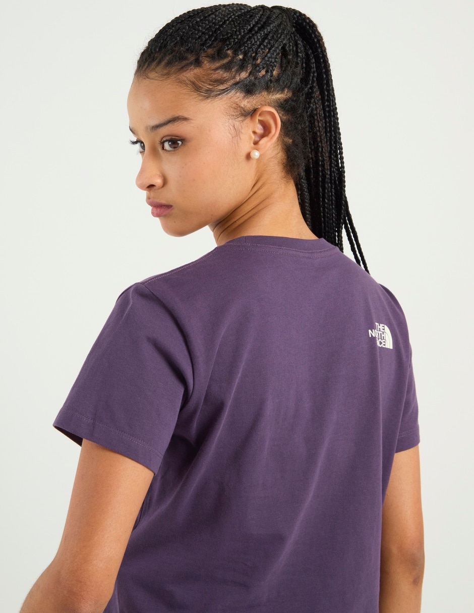 Playera manga corta The North Face cuello redondo para mujer