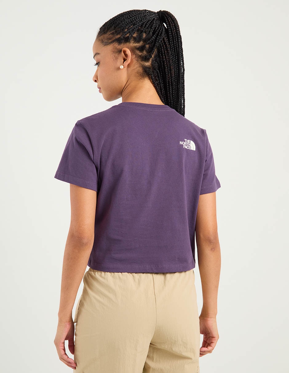 Playera manga corta The North Face cuello redondo para mujer