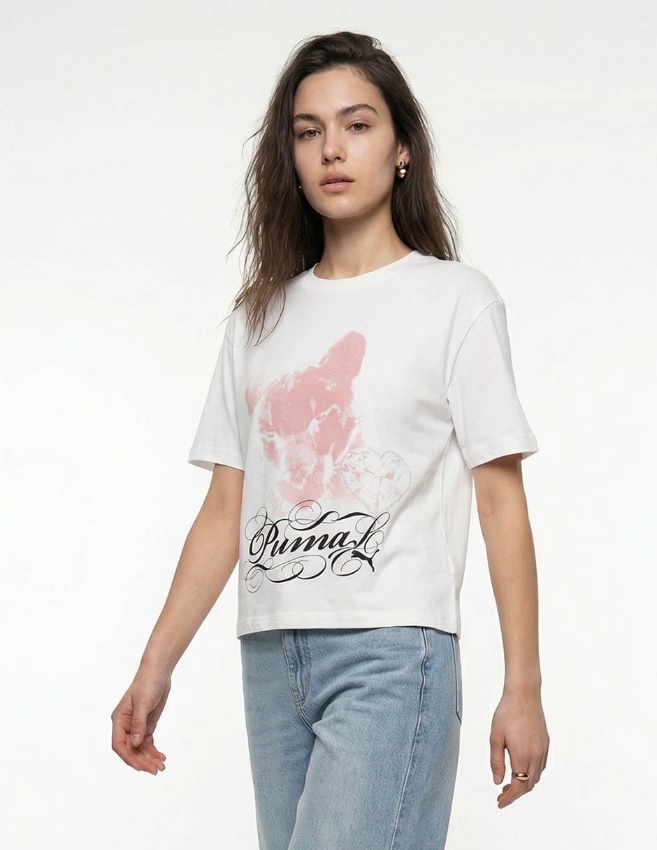 Playera manga corta cuello redondo mujer Playera manga corta cuello redondo mujer