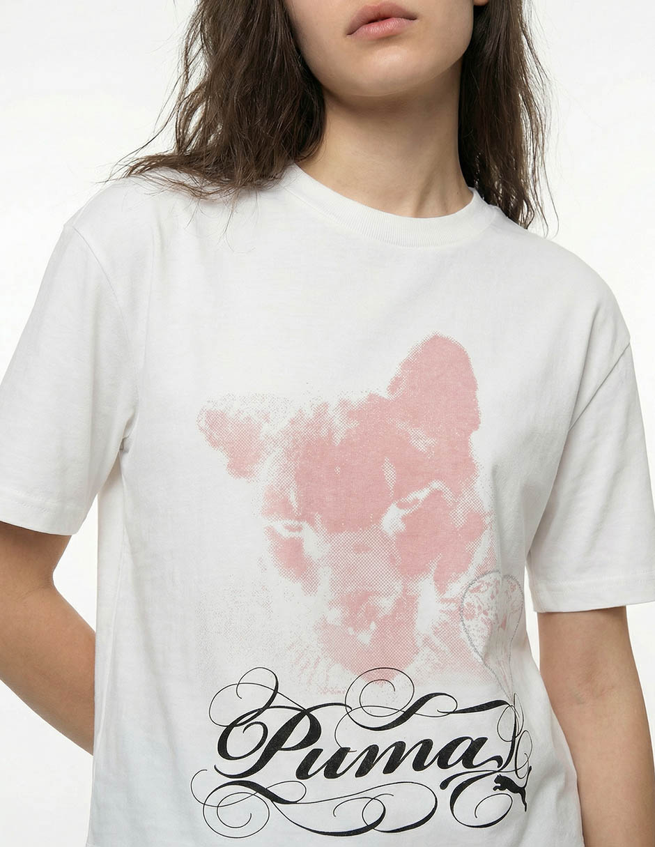Playera manga corta cuello redondo mujer 3