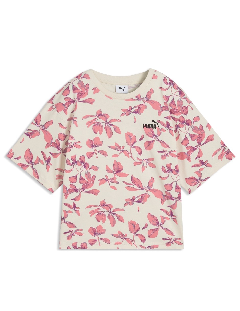 Playera manga corta Ess Nature 2.0 cuello redondo mujer Playera manga corta Ess Nature 2.0 cuello redondo mujer