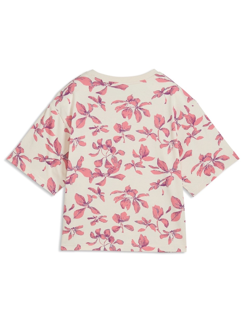 Playera manga corta Ess Nature 2.0 cuello redondo mujer 2