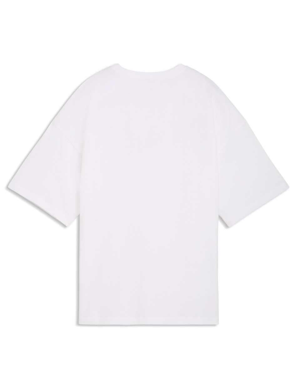 Playera manga corta Puma cuello redondo para mujer