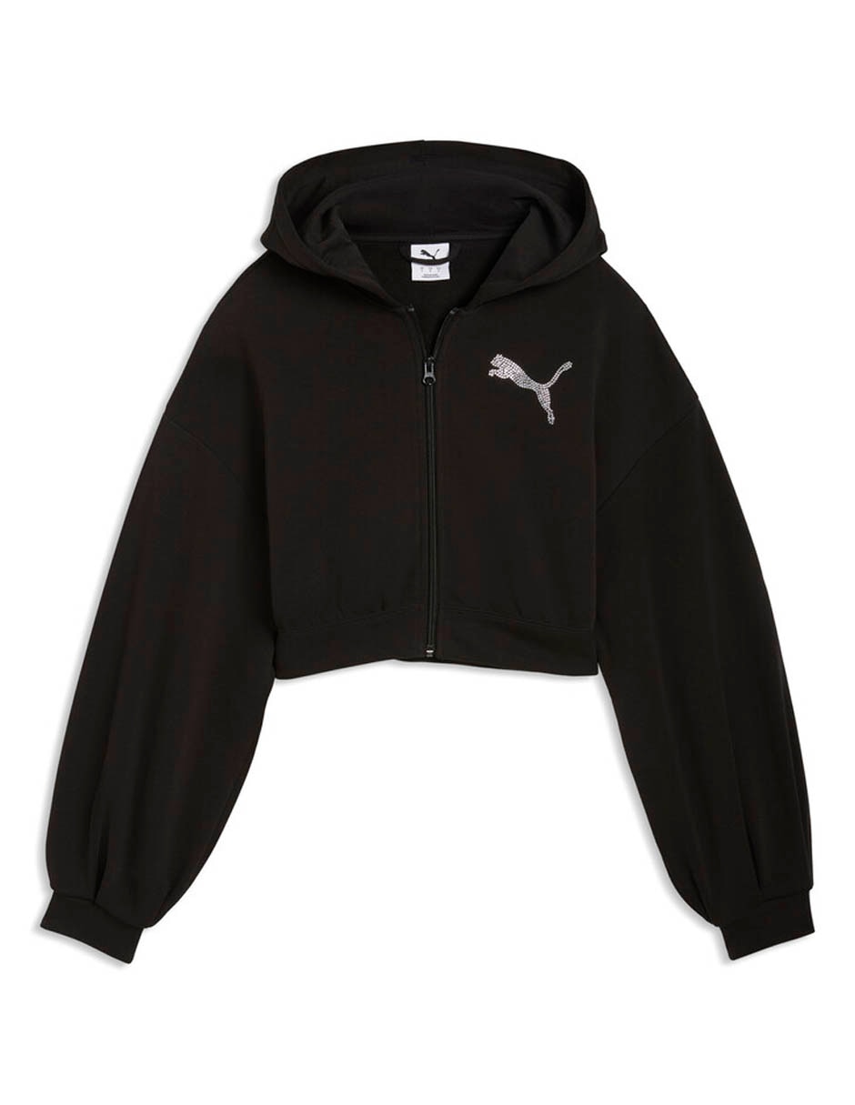 Sudadera con capucha puma essentials graphic para mujer