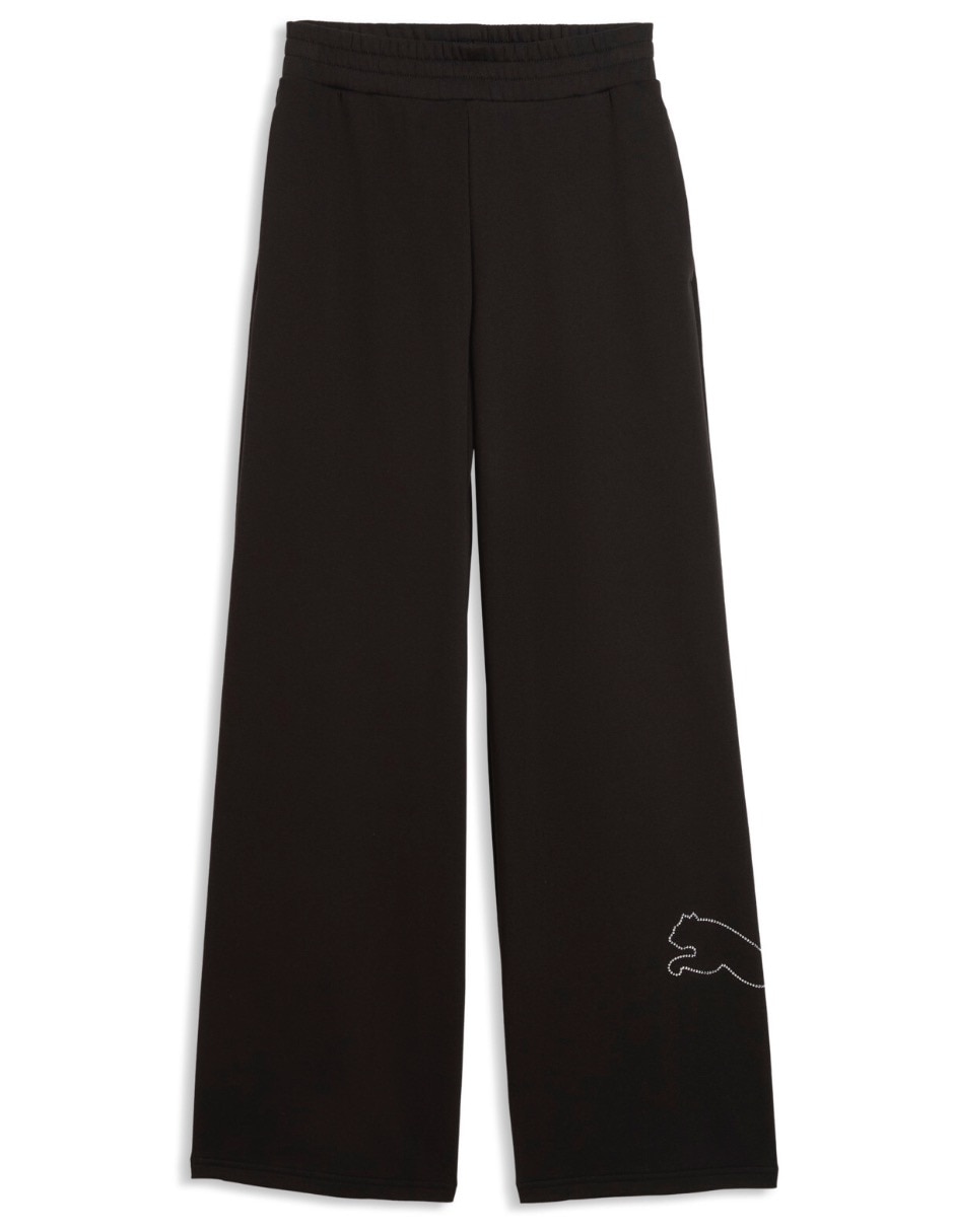 Pants straight con elástico para mujer Pants straight con elástico para mujer