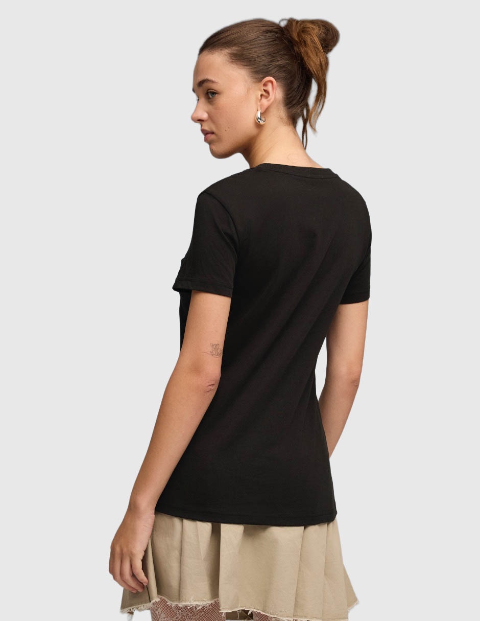 Playera manga corta para mujer 4