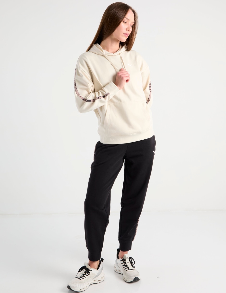 Sudadera con capucha y bolsa Puma Ess Graphic para mujer