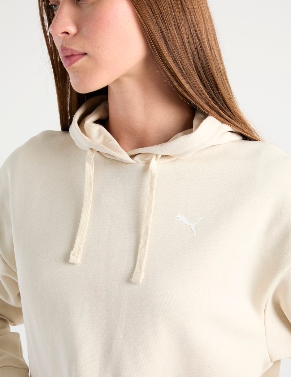 Sudadera con capucha y bolsa Puma Ess Graphic para mujer
