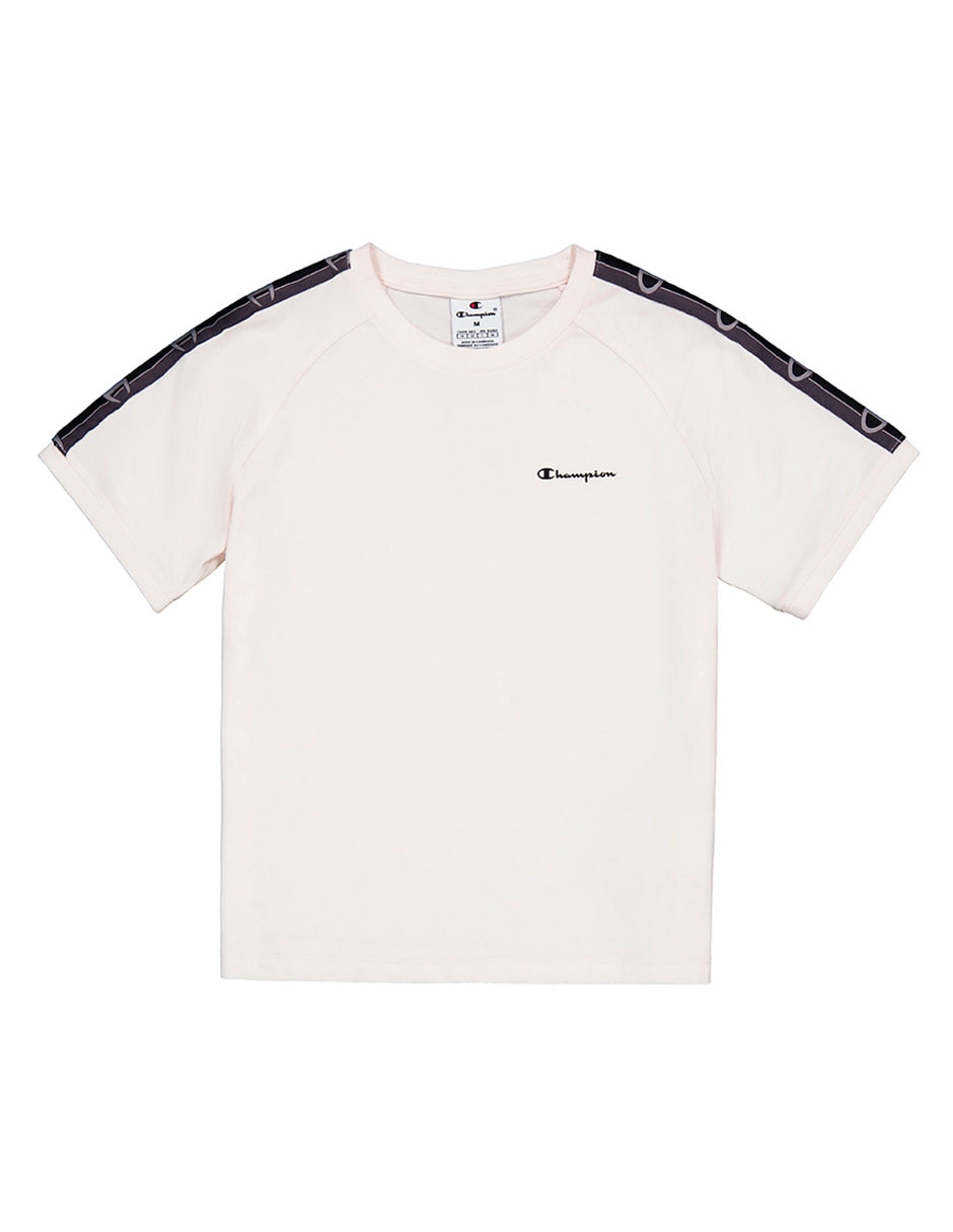 Playera manga corta Champion cuello redondo para mujer