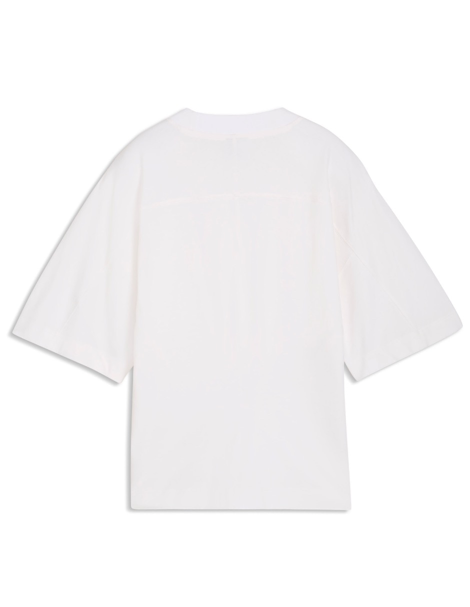 Playera manga al codo Puma cuello redondo para mujer
