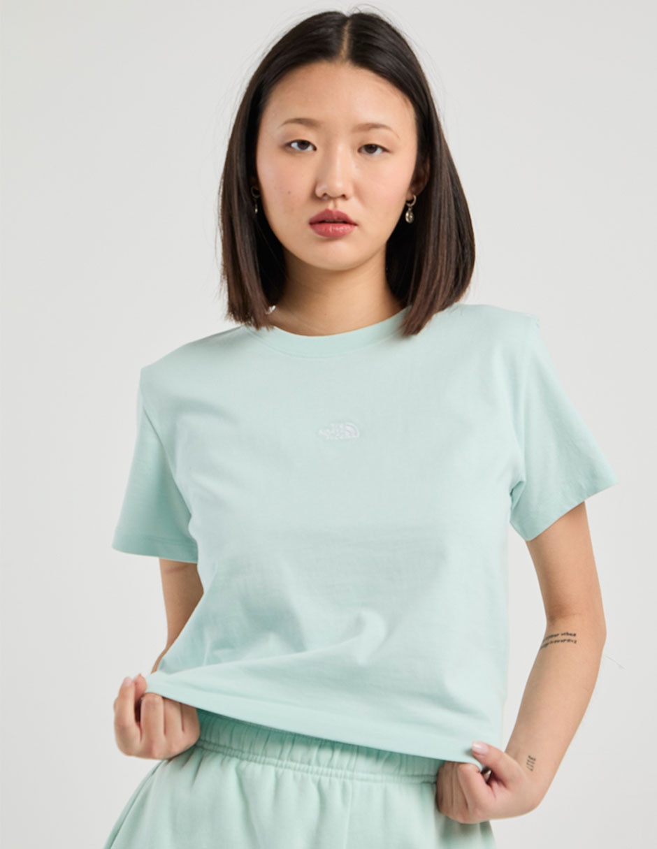 Playera manga corta The North Face cuello redondo para mujer