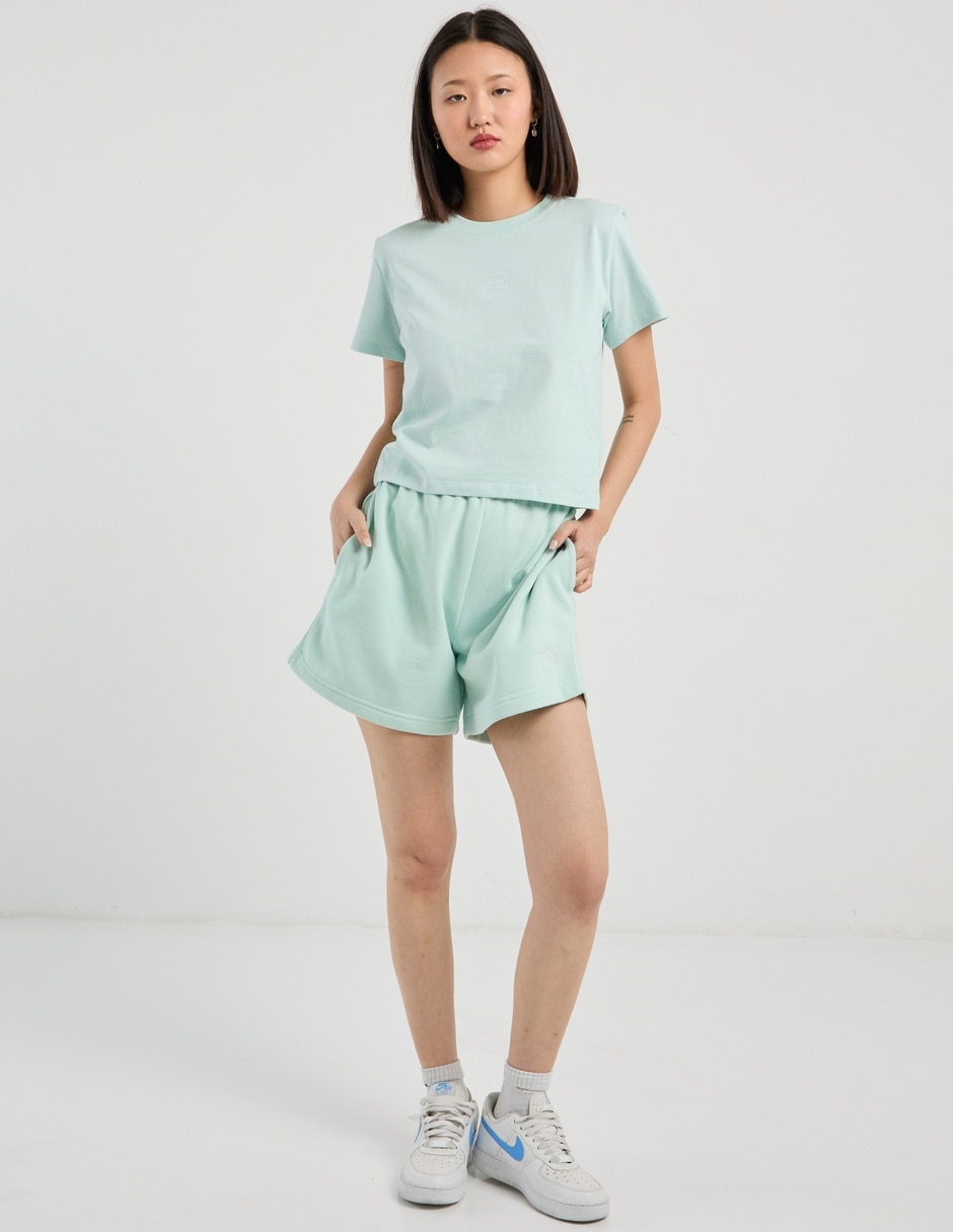 Playera manga corta The North Face cuello redondo para mujer