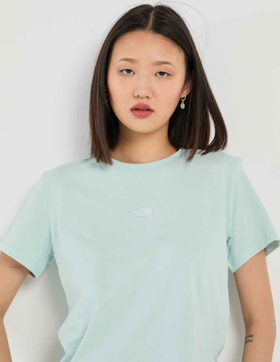 Playera manga corta The North Face cuello redondo para mujer