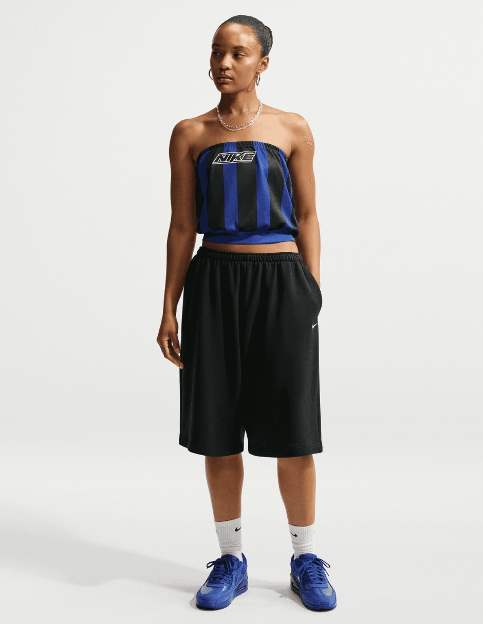 Top deportico W NK Striped Jersey Tube Top para entrenamiento mujer 3