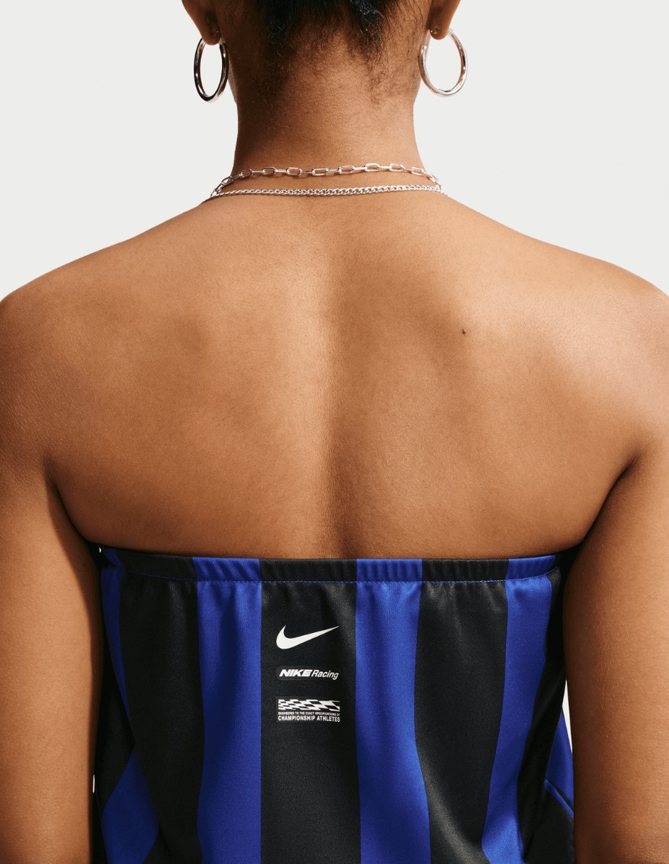 Top deportico W NK Striped Jersey Tube Top para entrenamiento mujer 5