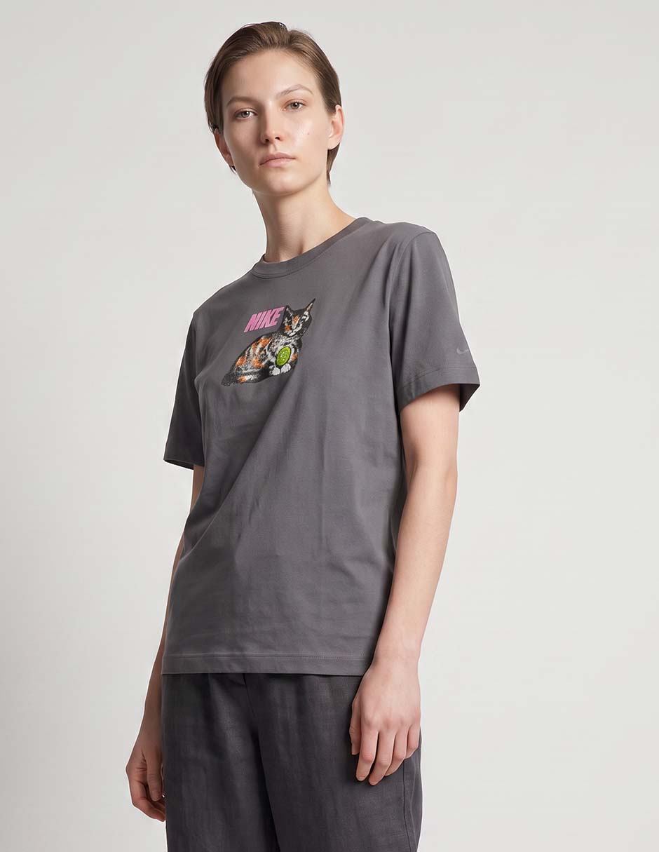 Playera manga corta cuello redondo para mujer Playera manga corta cuello redondo para mujer