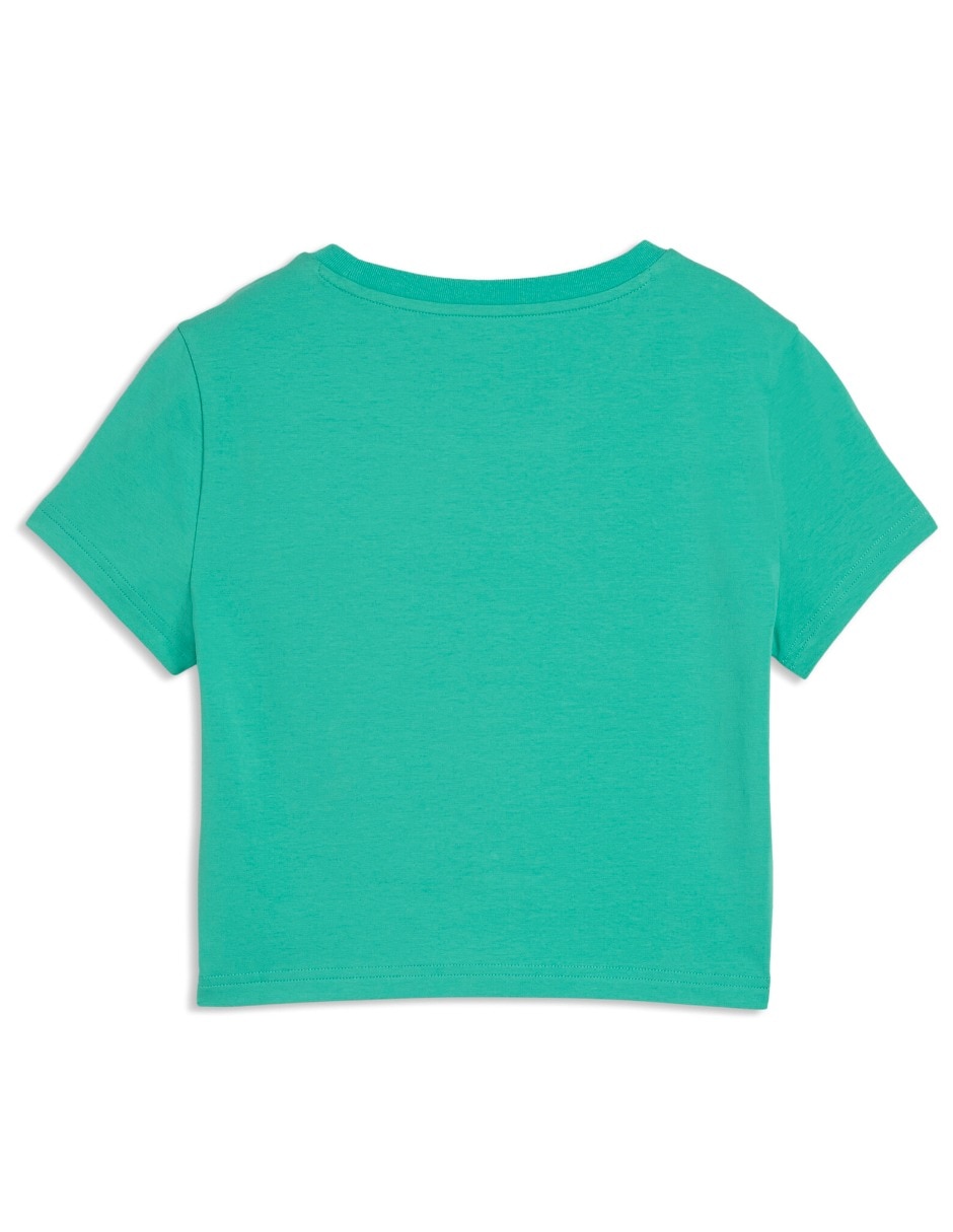 Playera manga corta Wardrobe cuello redondo para mujer 2