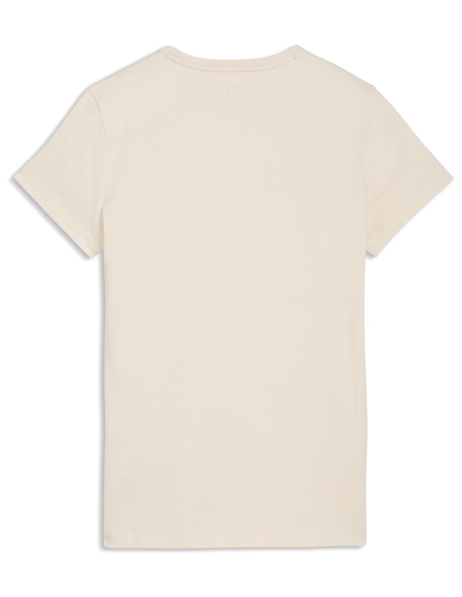 Playera manga corta Puma cuello redondo para mujer