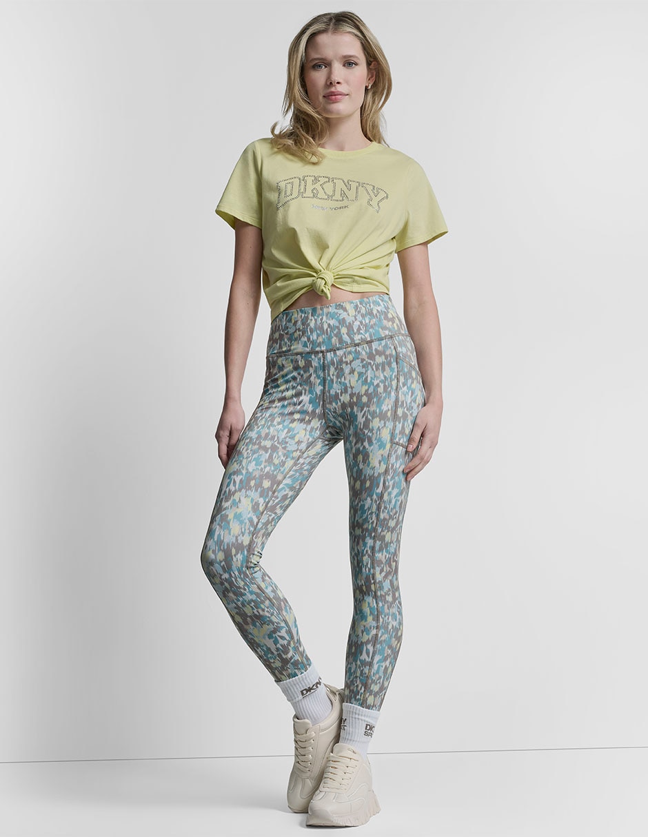 Playera manga corta cuello redondo mujer 4