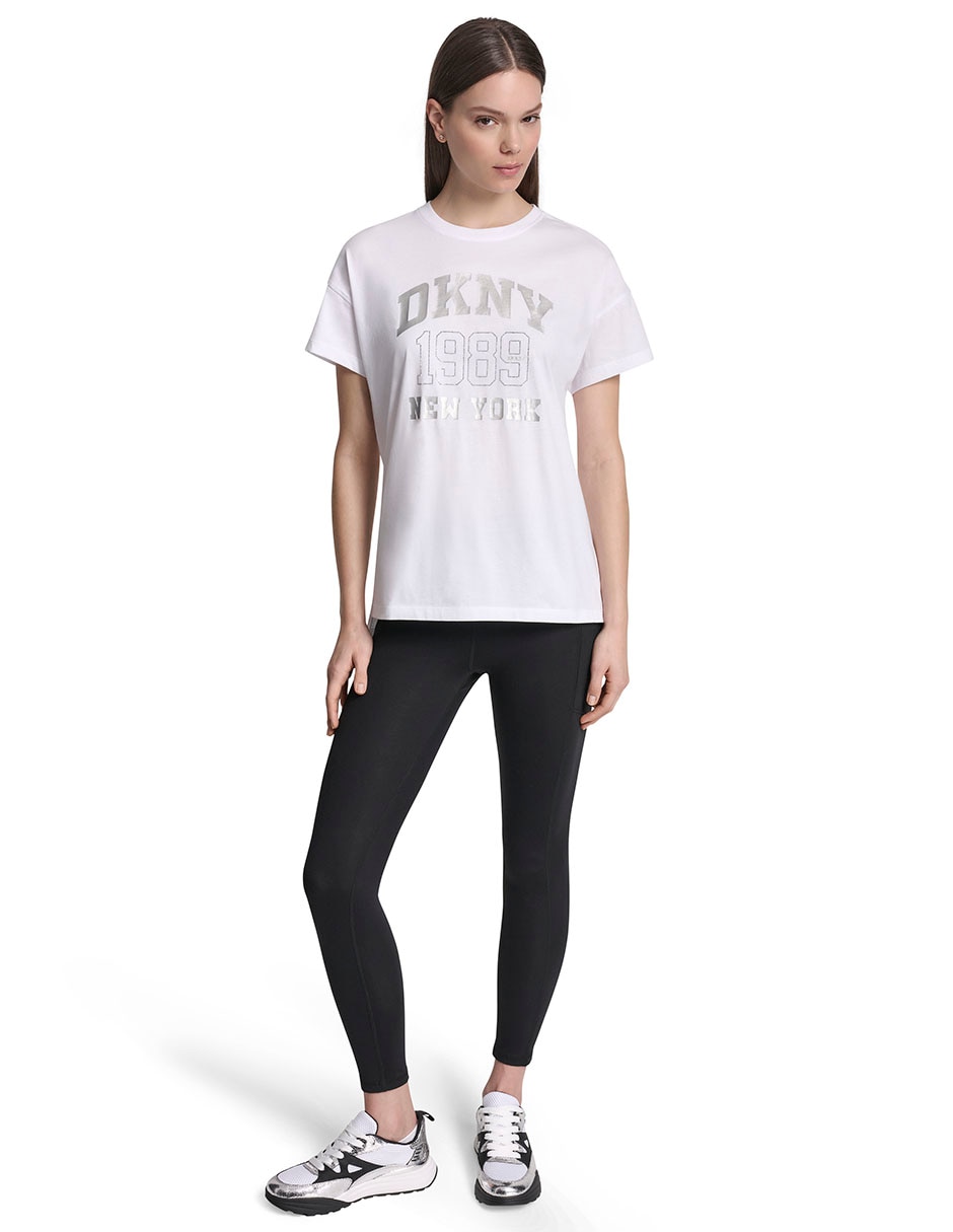 Playera manga corta cuello redondo mujer 2