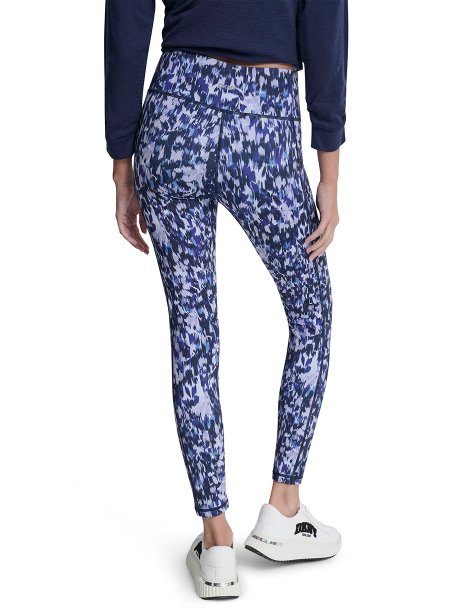 Legging dkny a la cintura con elástico para mujer
