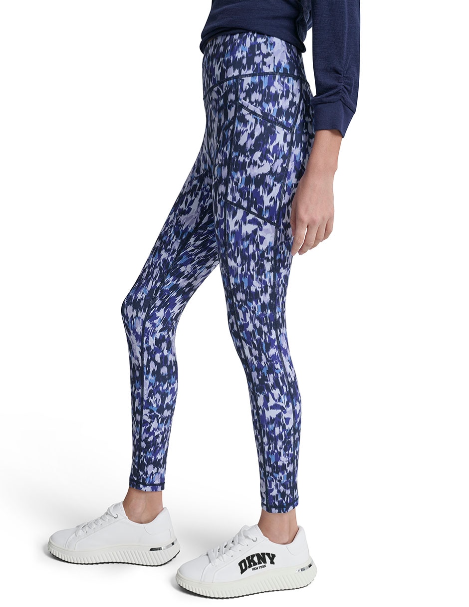Legging dkny a la cintura con elástico para mujer