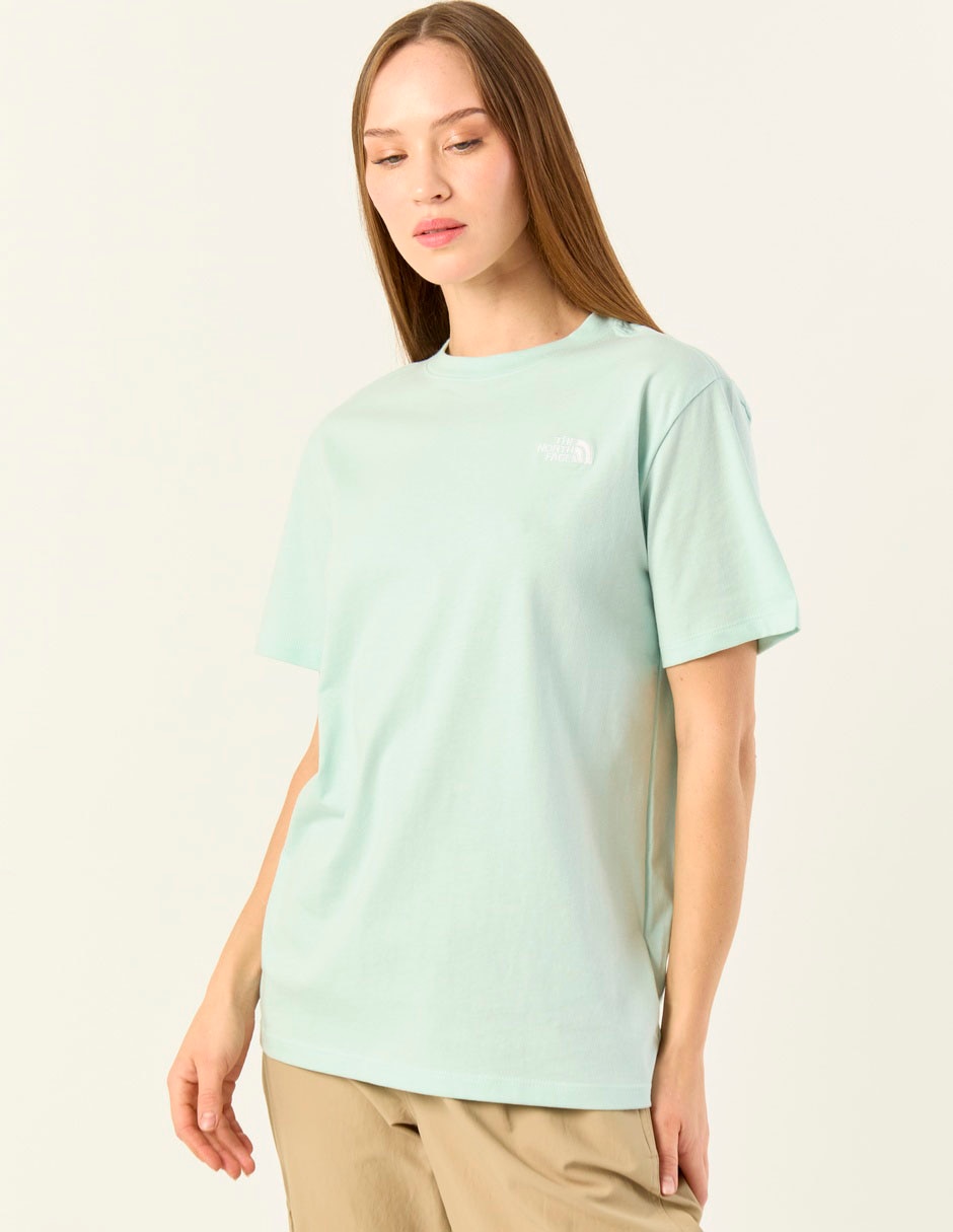 Playera cuello redondo para mujer