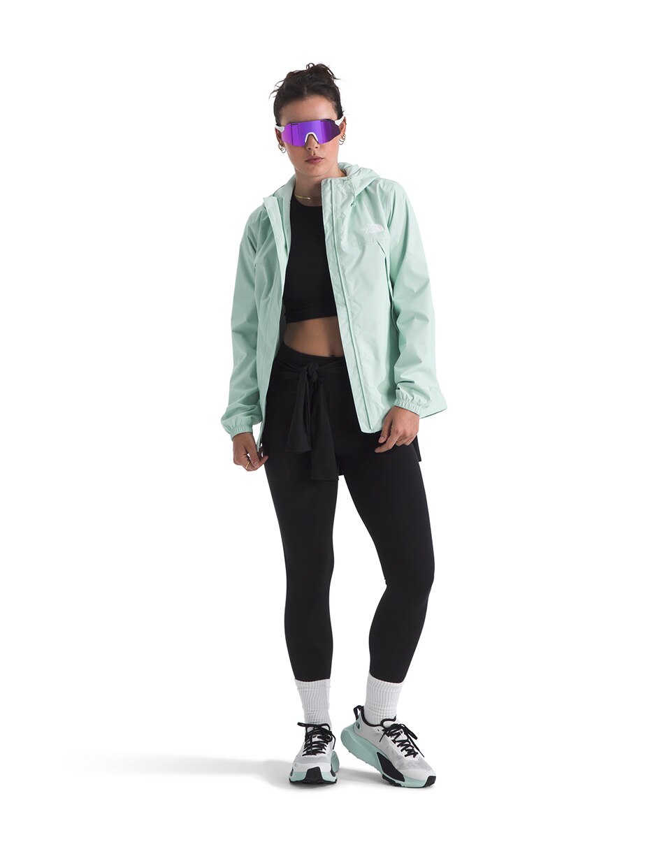 Chamarra rompevientos impermeable para mujer 2