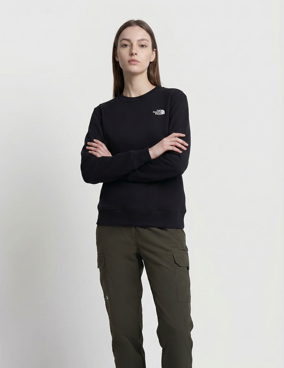 Sudadera Con Sin Diseño W Evolution Simple Dome Regular Crew Para Mujer 3