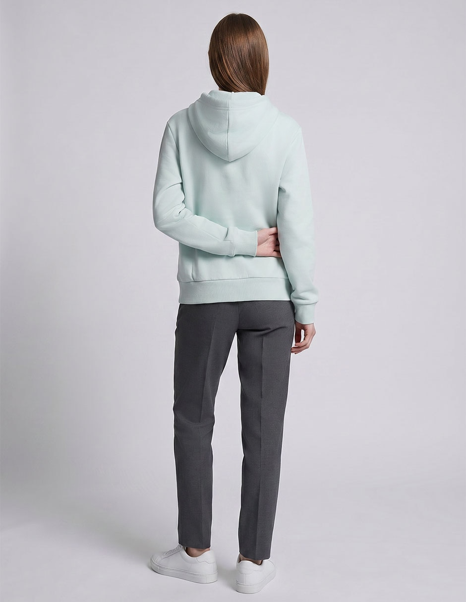 Sudadera Con Capucha Y Bolsa W Evolution Simple Dome Regular Full Zip Para Mujer 2