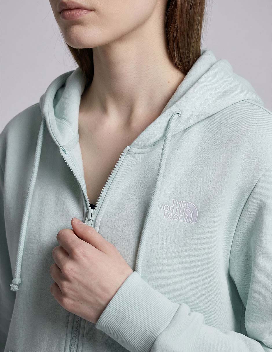 Sudadera Con Capucha Y Bolsa W Evolution Simple Dome Regular Full Zip Para Mujer 4