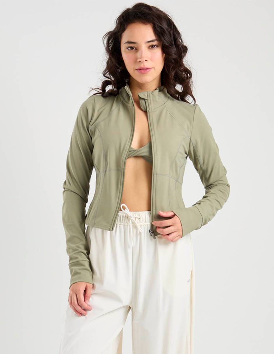 Sudadera con cierre completo para mujer 2