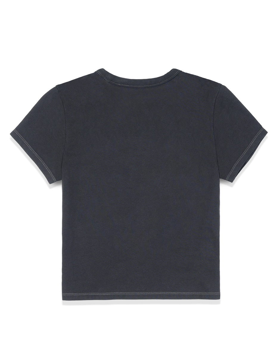 Playera manga corta Vans cuello redondo para mujer