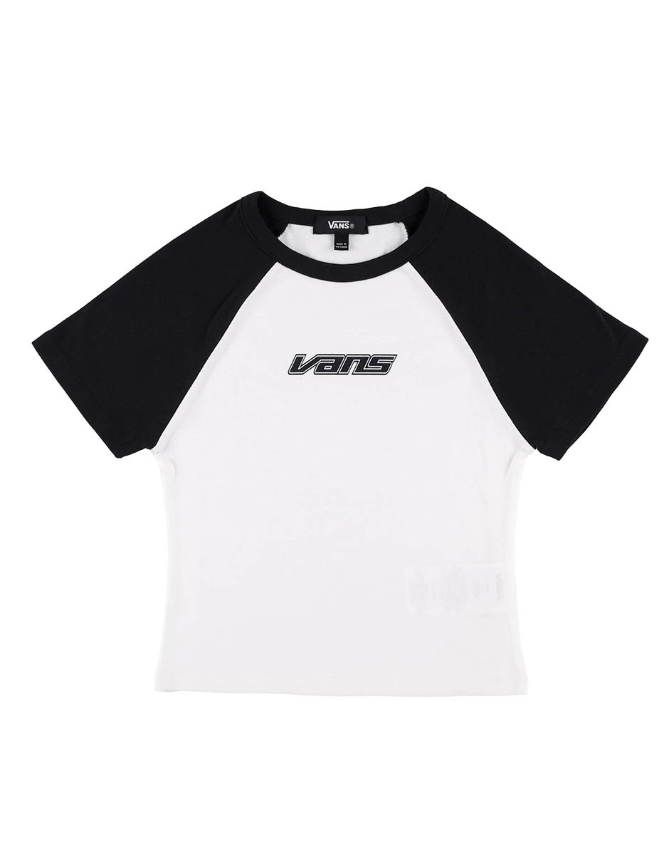 Playera manga corta cuello redondo para mujer Playera manga corta cuello redondo para mujer