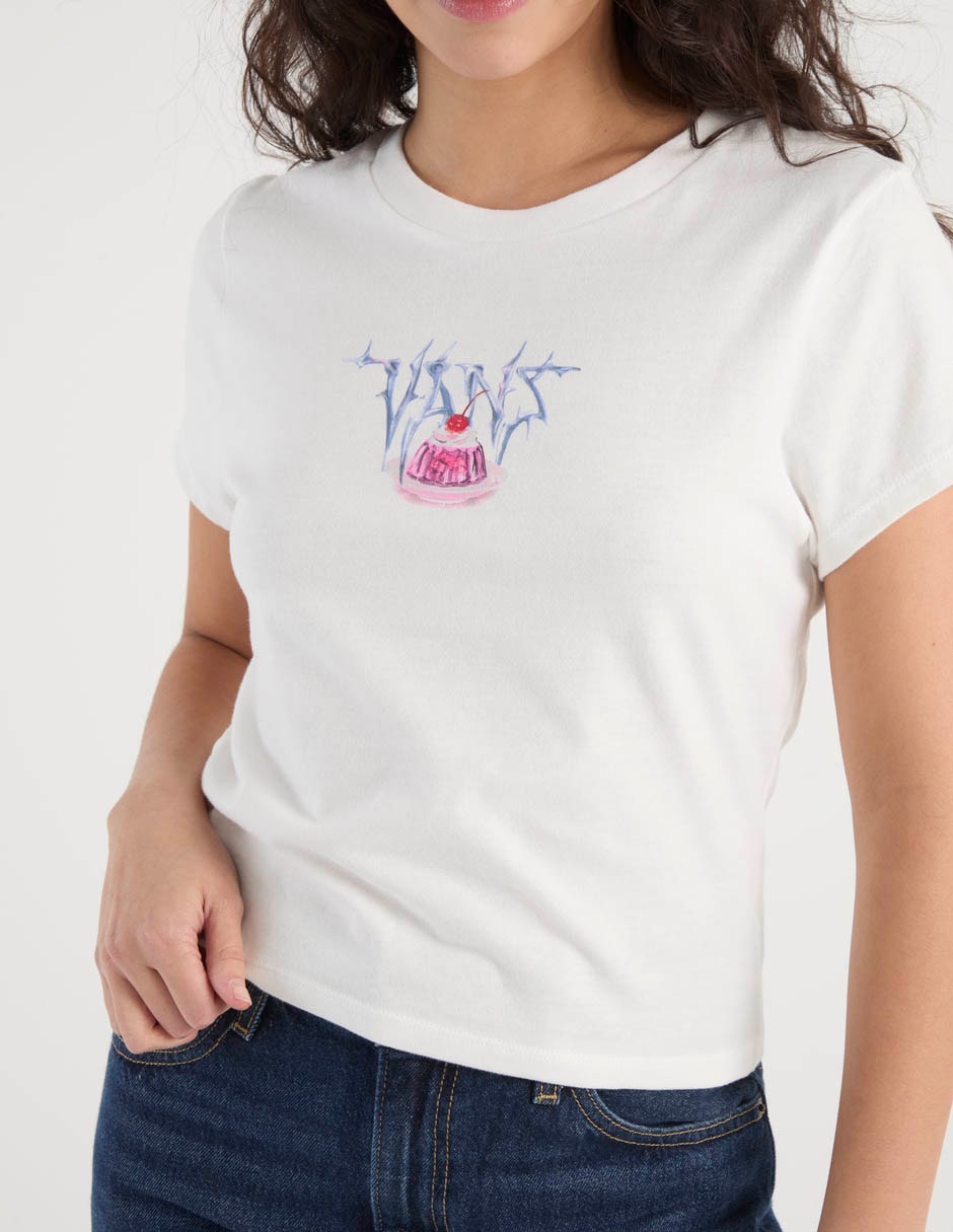 Playera manga corta cuello redondo para mujer 10