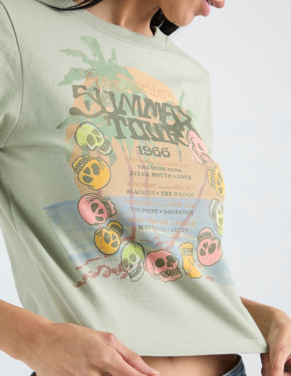 Playera Vans manga corta para mujer
