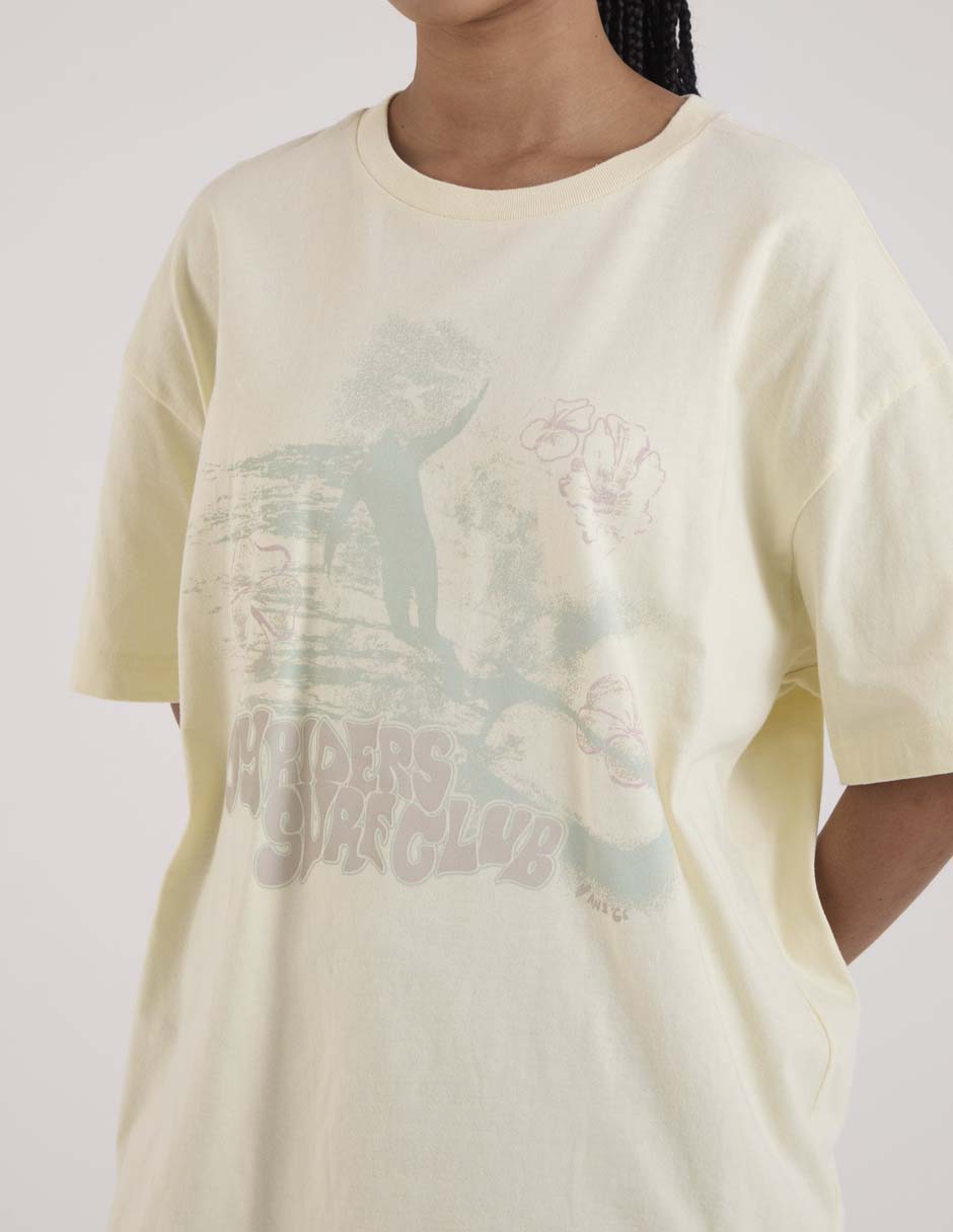 Playera manga al codo cuello redondo para mujer 10