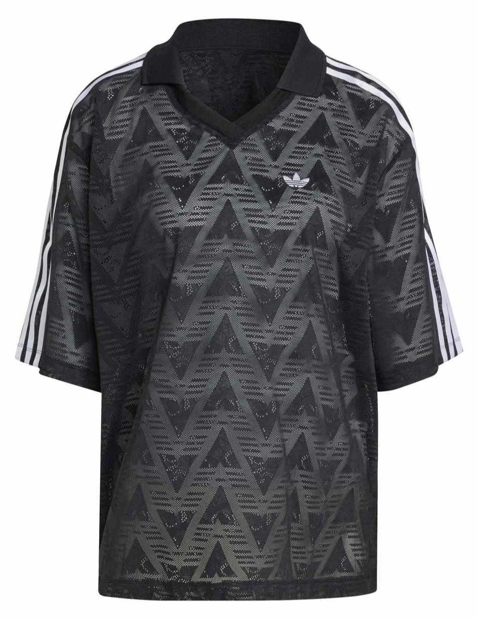 Playera manga al codo cuello v para mujer 2
