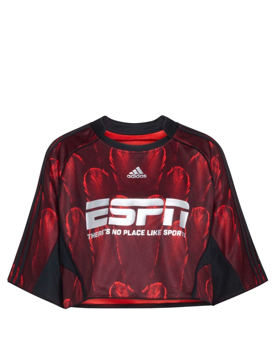 Playera manga al codo Adidas Originals cuello redondo para mujer