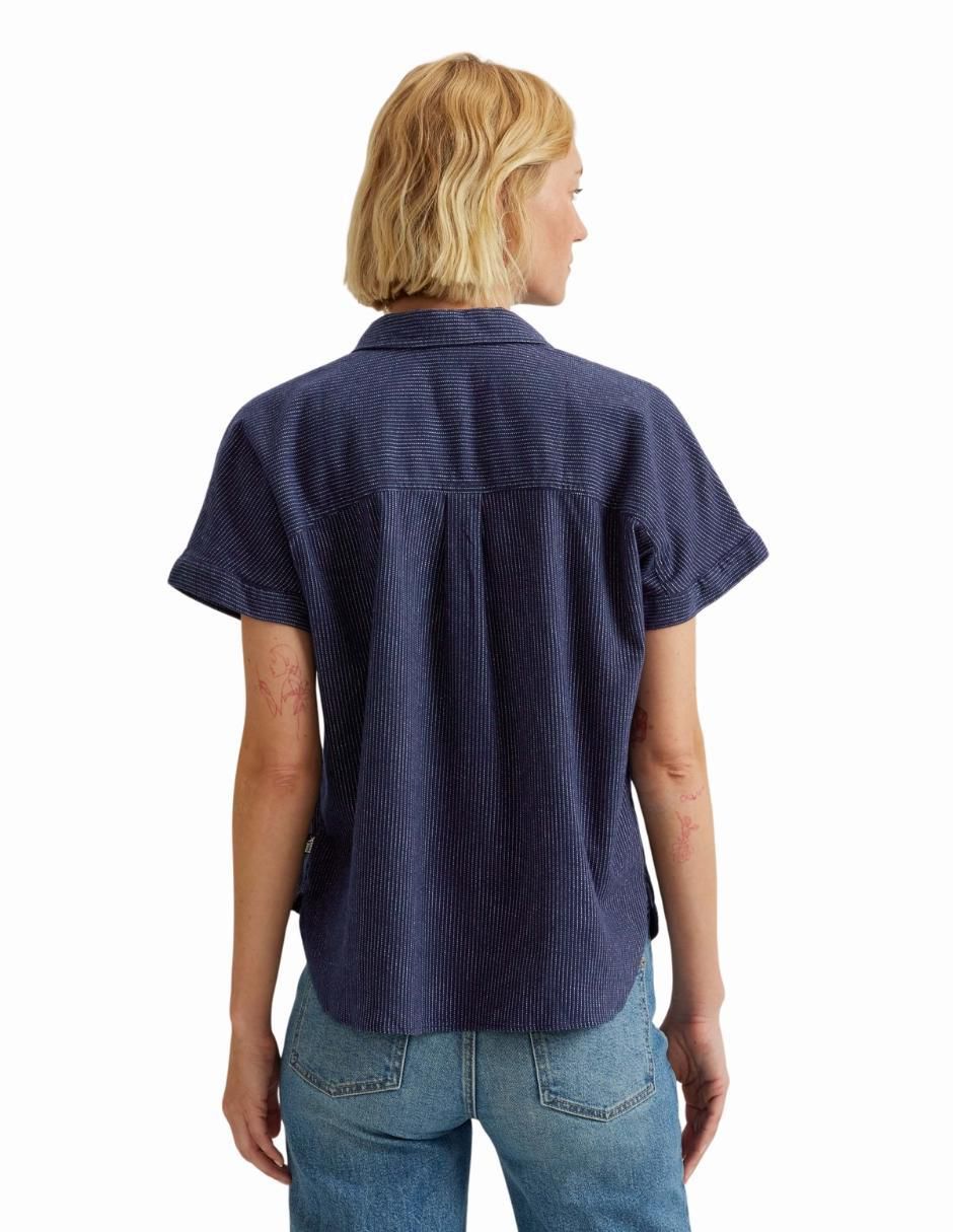 Camisa Eddie Bauer manga corta para mujer