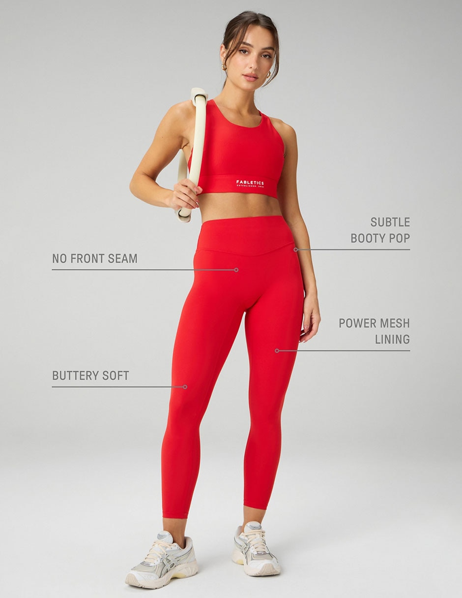 Legging Fabletics a la cintura con elástico para mujer