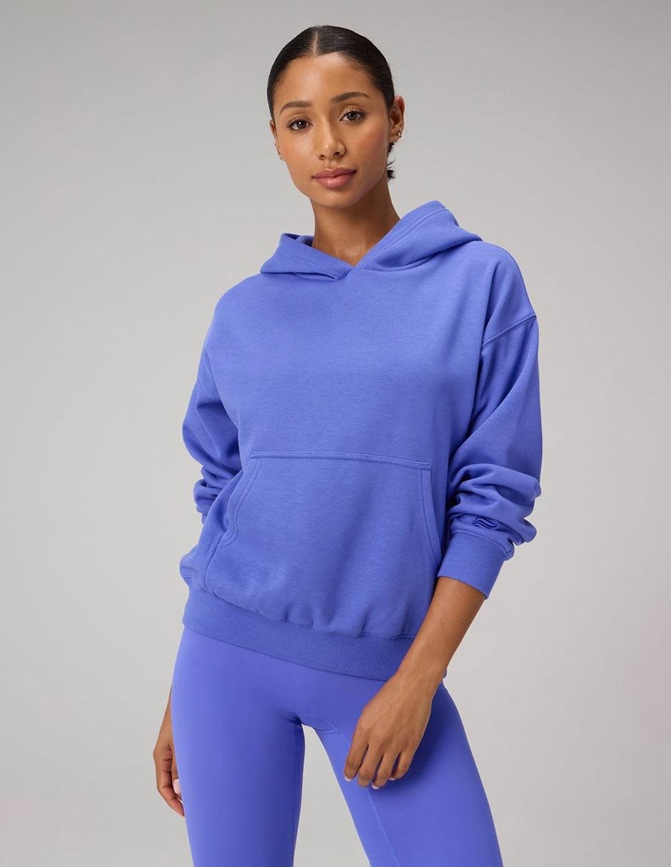 Sudadera con capucha y bolsa para mujer
