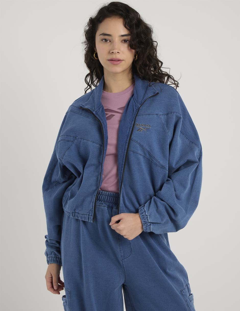 Chamarra rompevientos Reebok para mujer