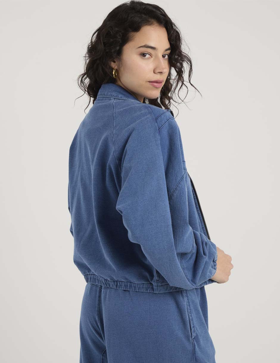 Chamarra rompevientos Reebok para mujer