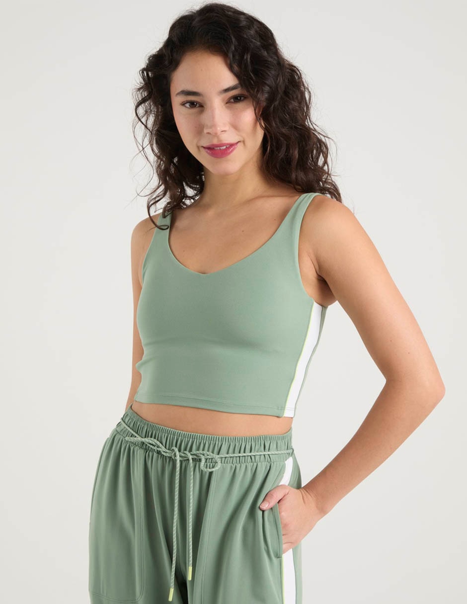 Top deportivo offline by aerie para entrenamiento mujer