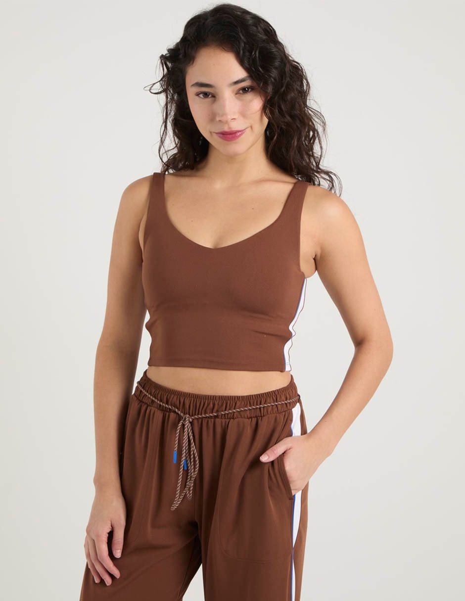 Top deportivo casual para mujer